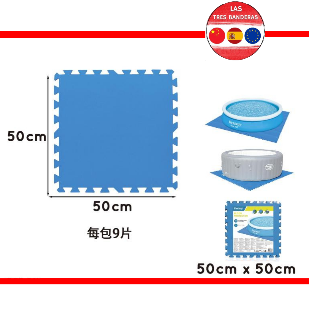 PROTECTOR SUELO PISCINA 50*50CM