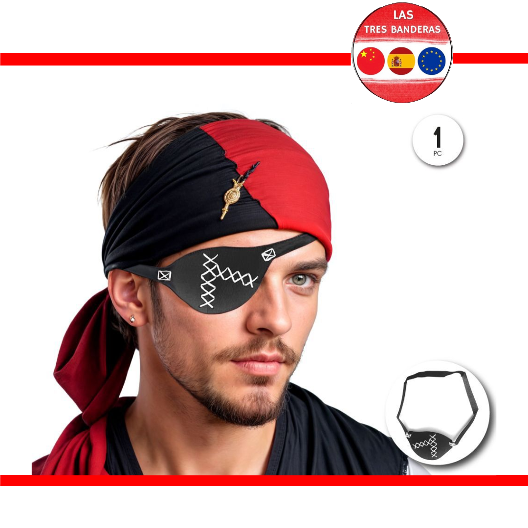 PARCHE PIRATA PUNTADAS