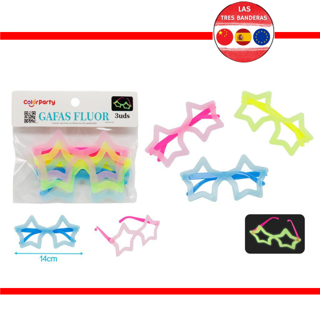 GAFAS FLUOR 3PCS