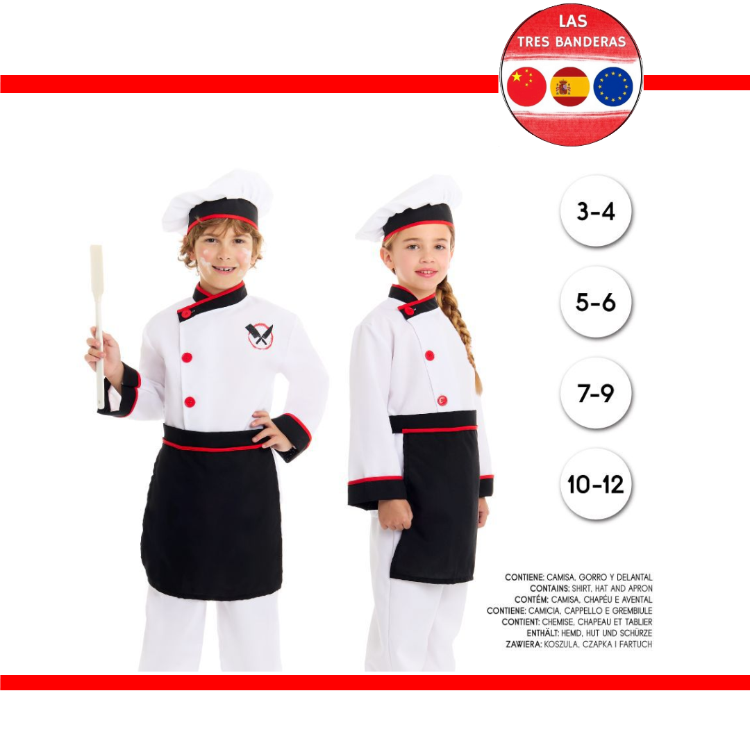 TRAJE CHEF 3-12