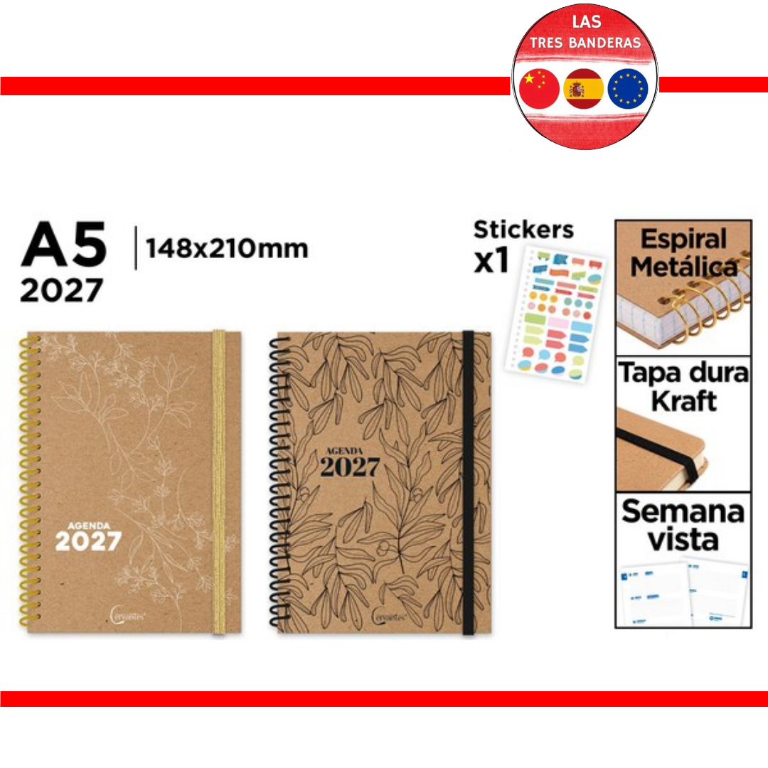 AGENDA ANUAL A5 SEMANA VISTA TD 2027