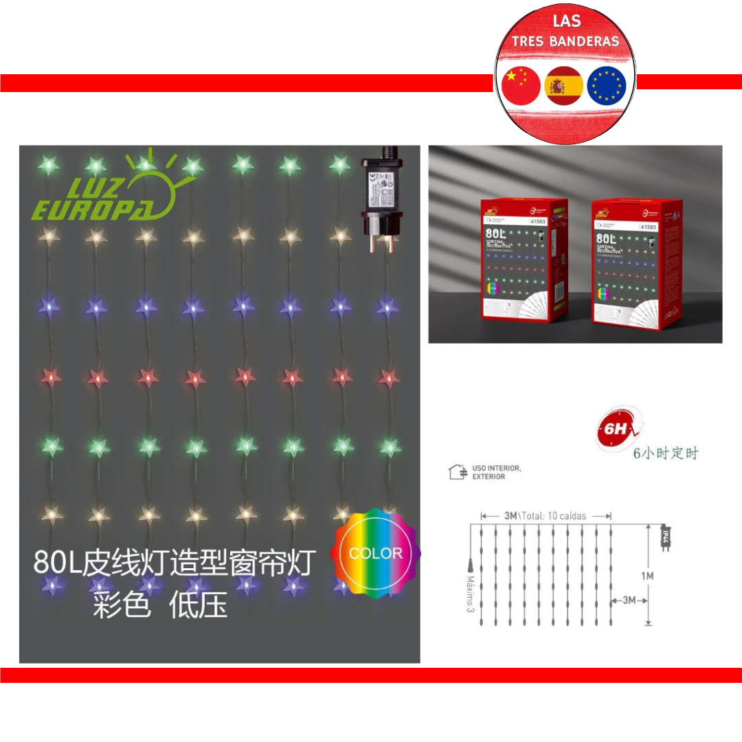 80L LUZ CORTINA FORMA COLOR 213