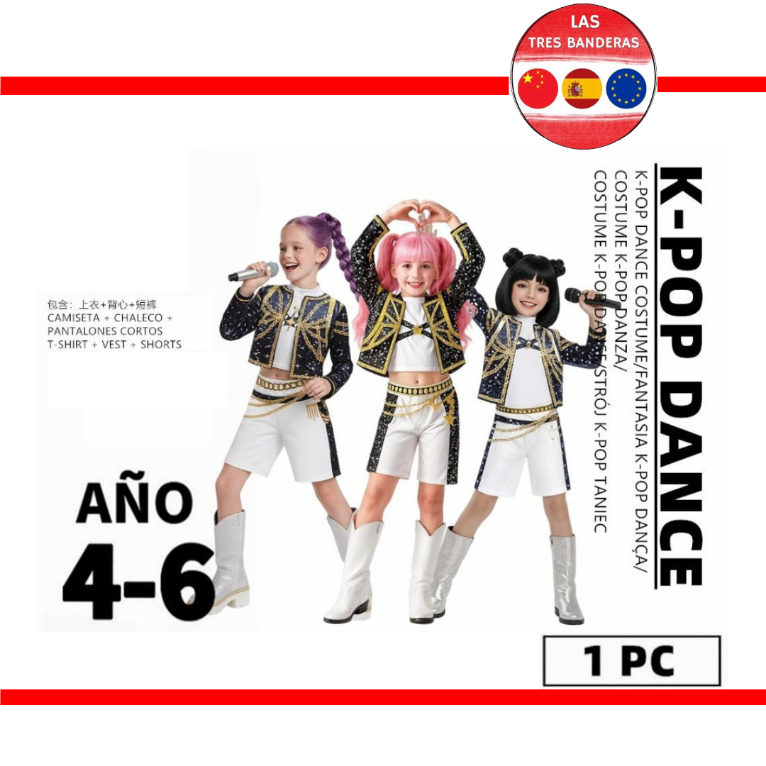 DISFRAZ K-POP DANCE INFANTIL