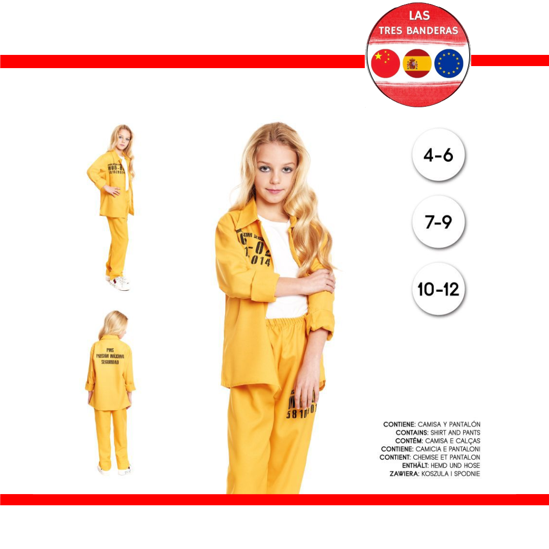 DISFRAZ PRESIDIARIA PMS 4-6