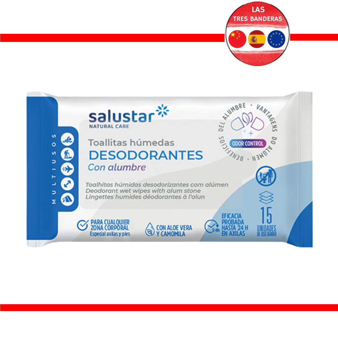 15 TOALLITA DESODORANTE