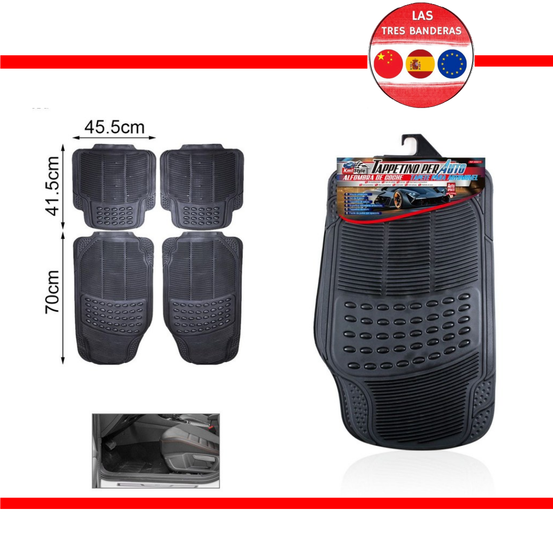 ALFOMBRA COCHE 4PCS 3.8KG