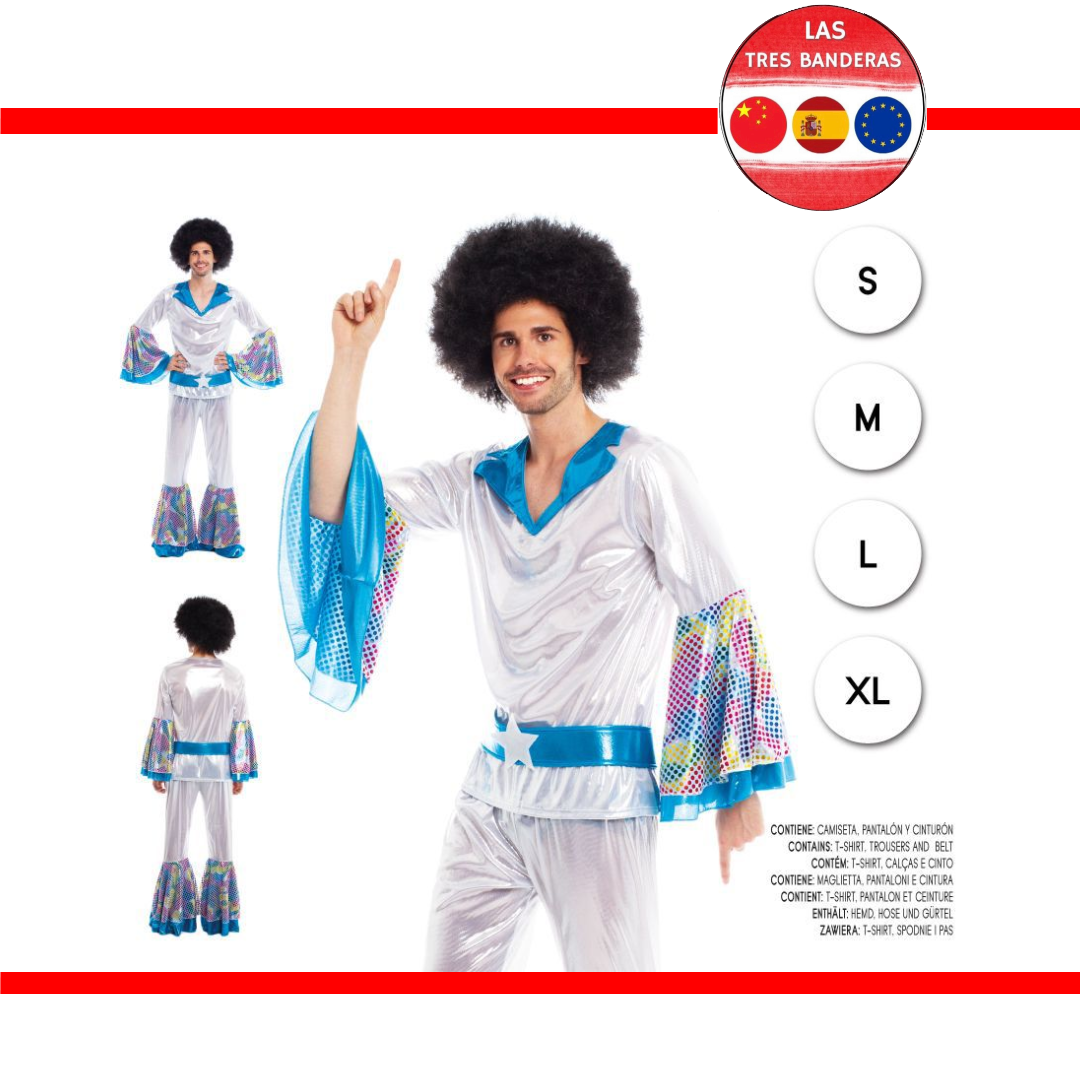 DISFRAZ DISCO MAN