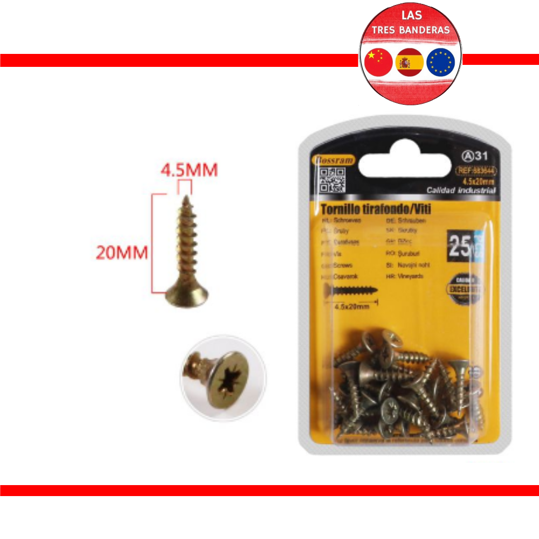 25 TORNILLO 4.5X20MM