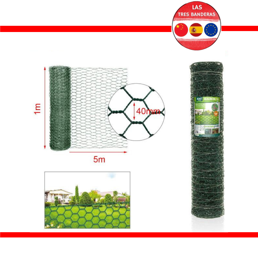 MALLA METALICA EXAGONAL