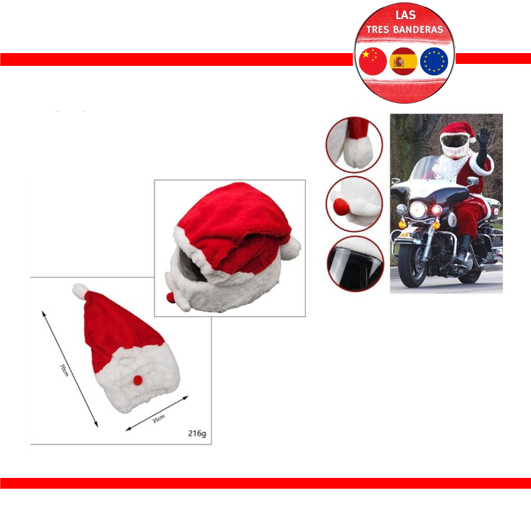 GORRO NAVIDENO EN MOTO 213