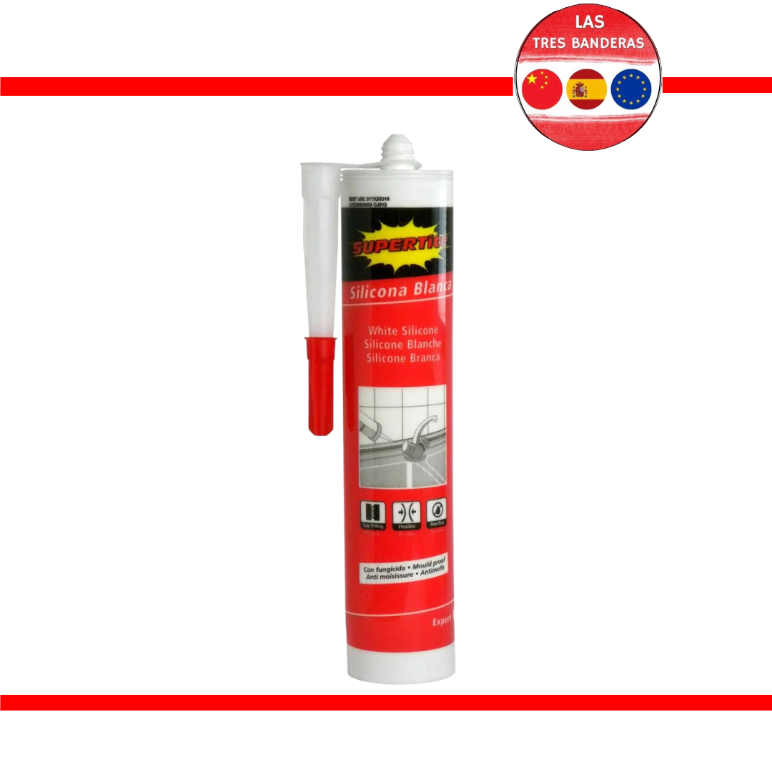 SILICONA BLANCA Cartucho 260Ml