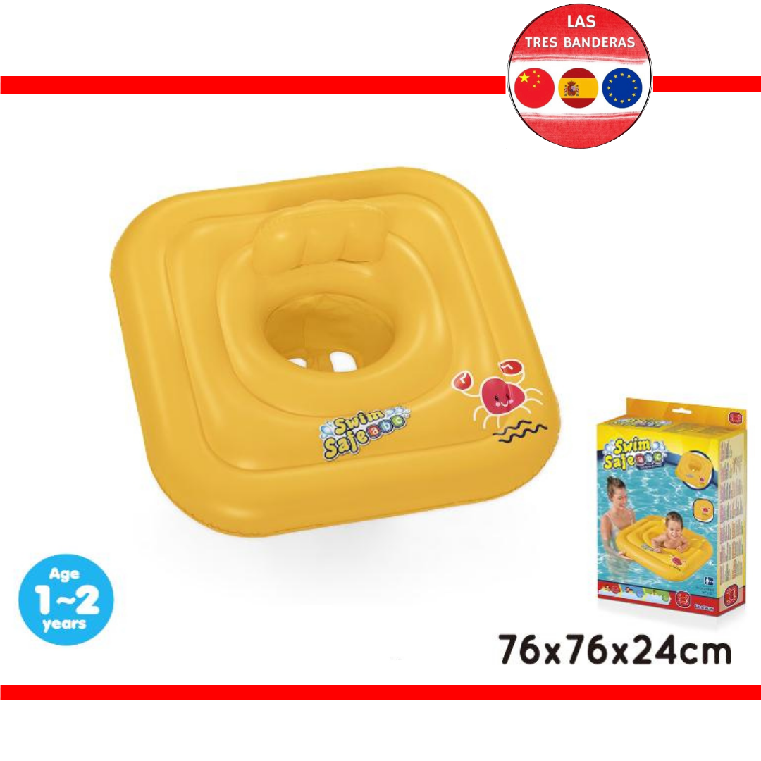 FLOTADOR HINCHABLE SILLA SEGURIDAD CAJA BW 1-2 AÑOS