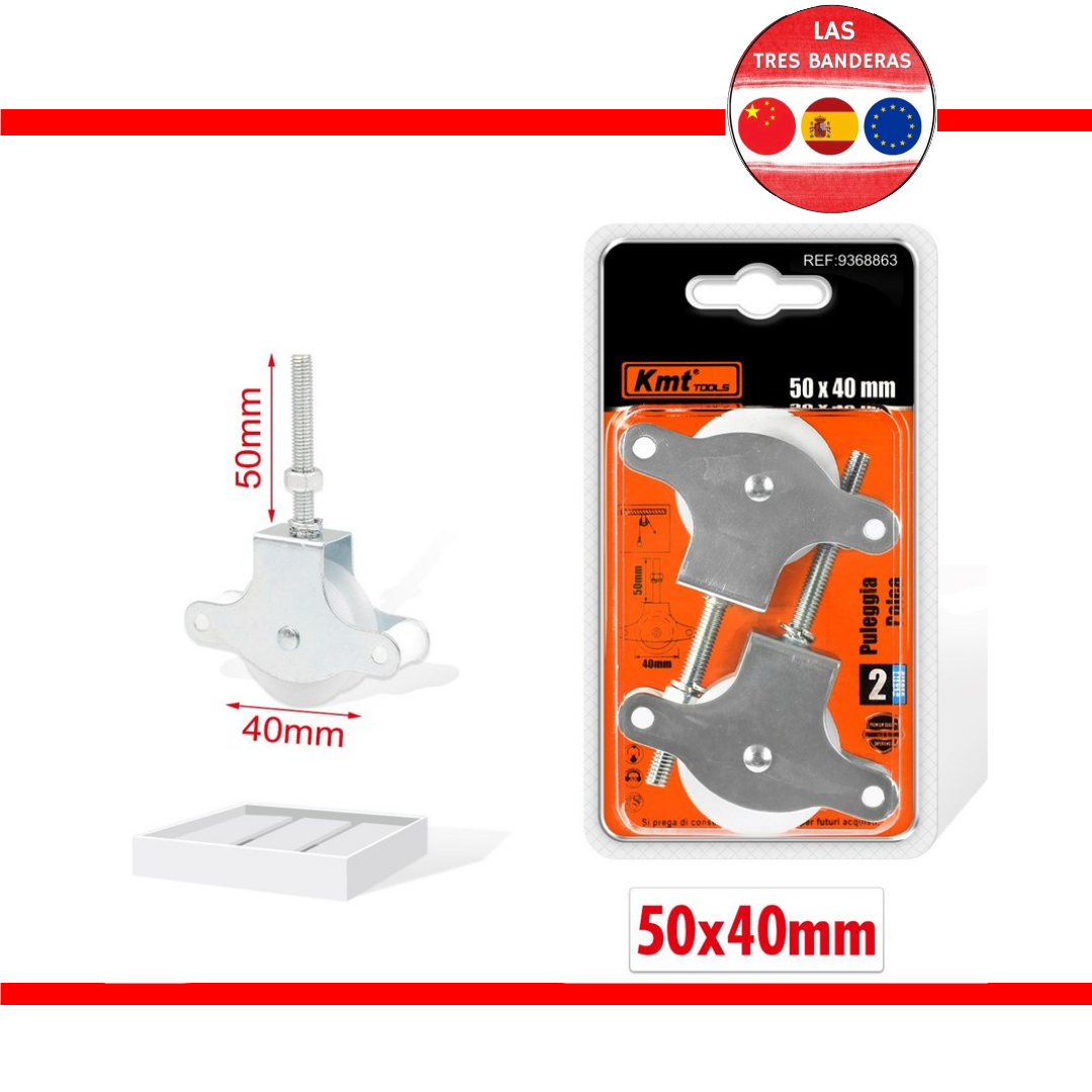 POLEA 50*40MM 2PCS