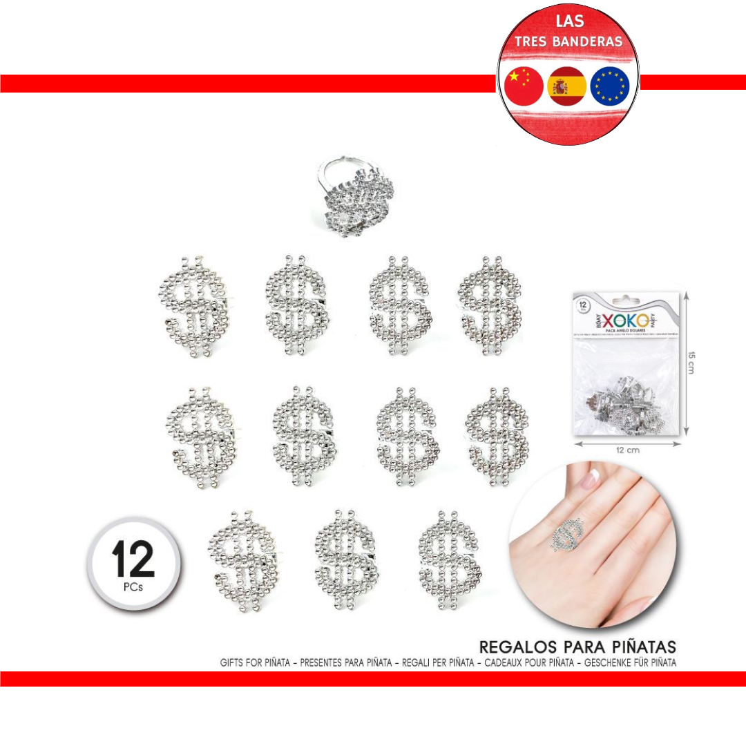 ANILLO DOLARES 12PC