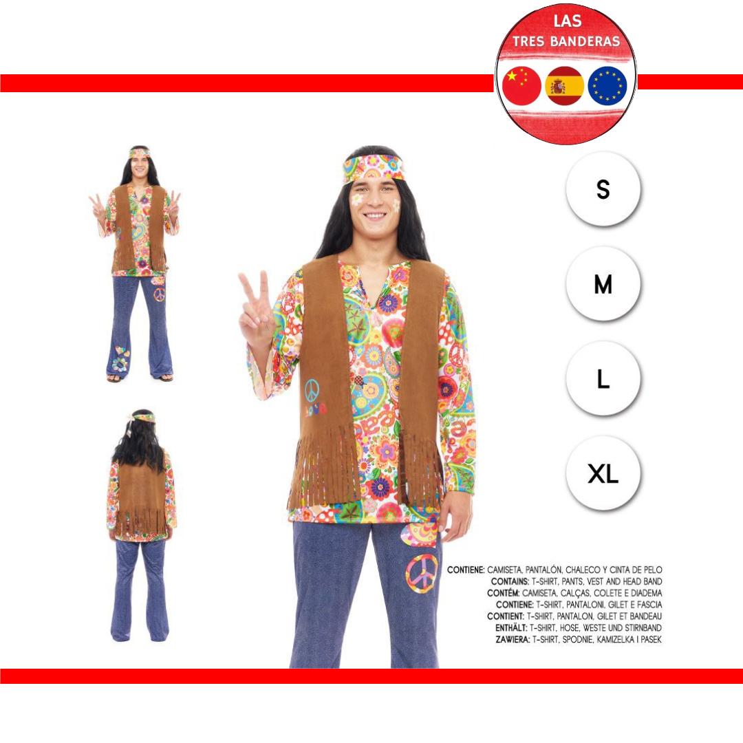 DISFRAZ HIPPIE MAN