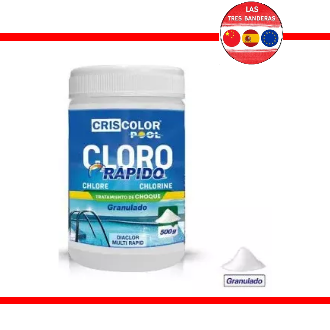 CLORO RAPIDO GRANULADO 500G