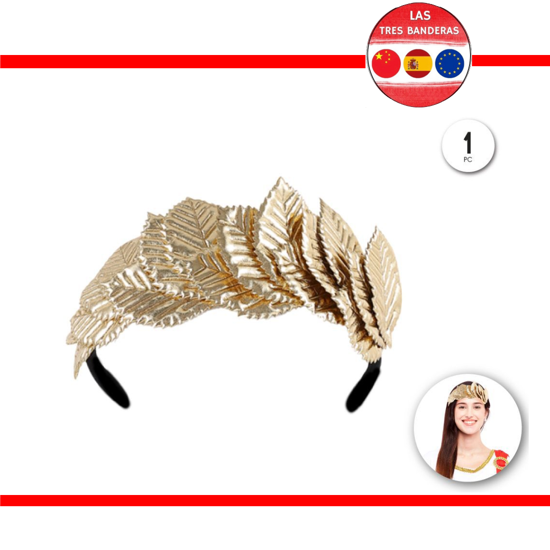 DIADEMA LAUREL ORO