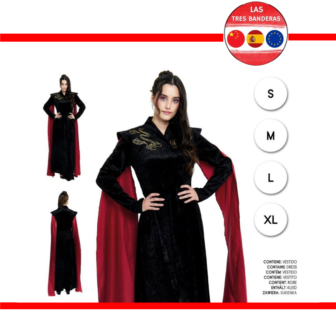 DISFRAZ REINA DRAGON M-L-XL
