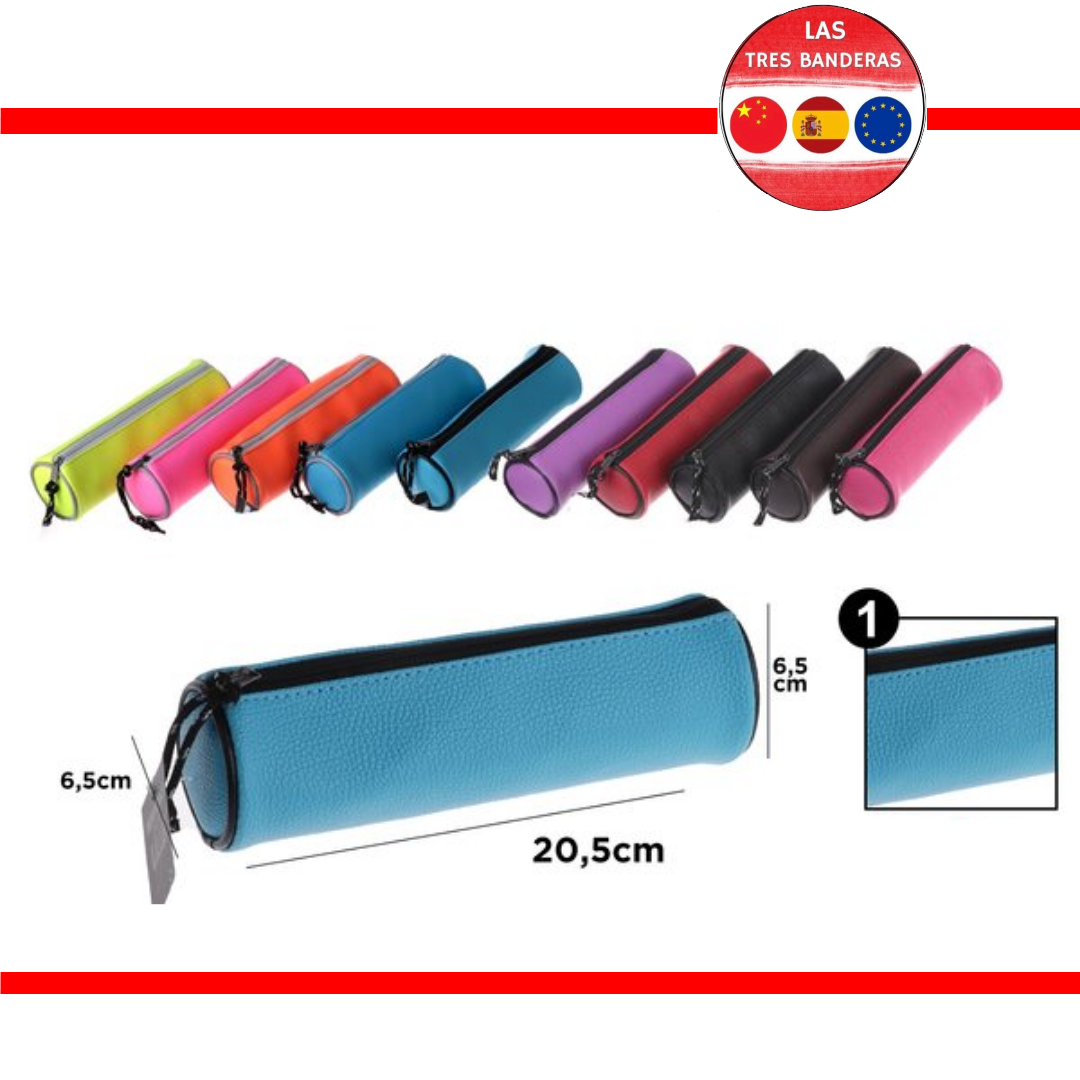 ESTUCHE PLUMIER REDONDO 20X65X65