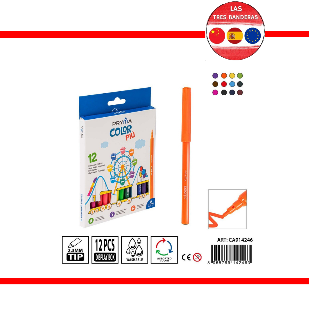 ROTULADORES COLOR 12/24PCS BL