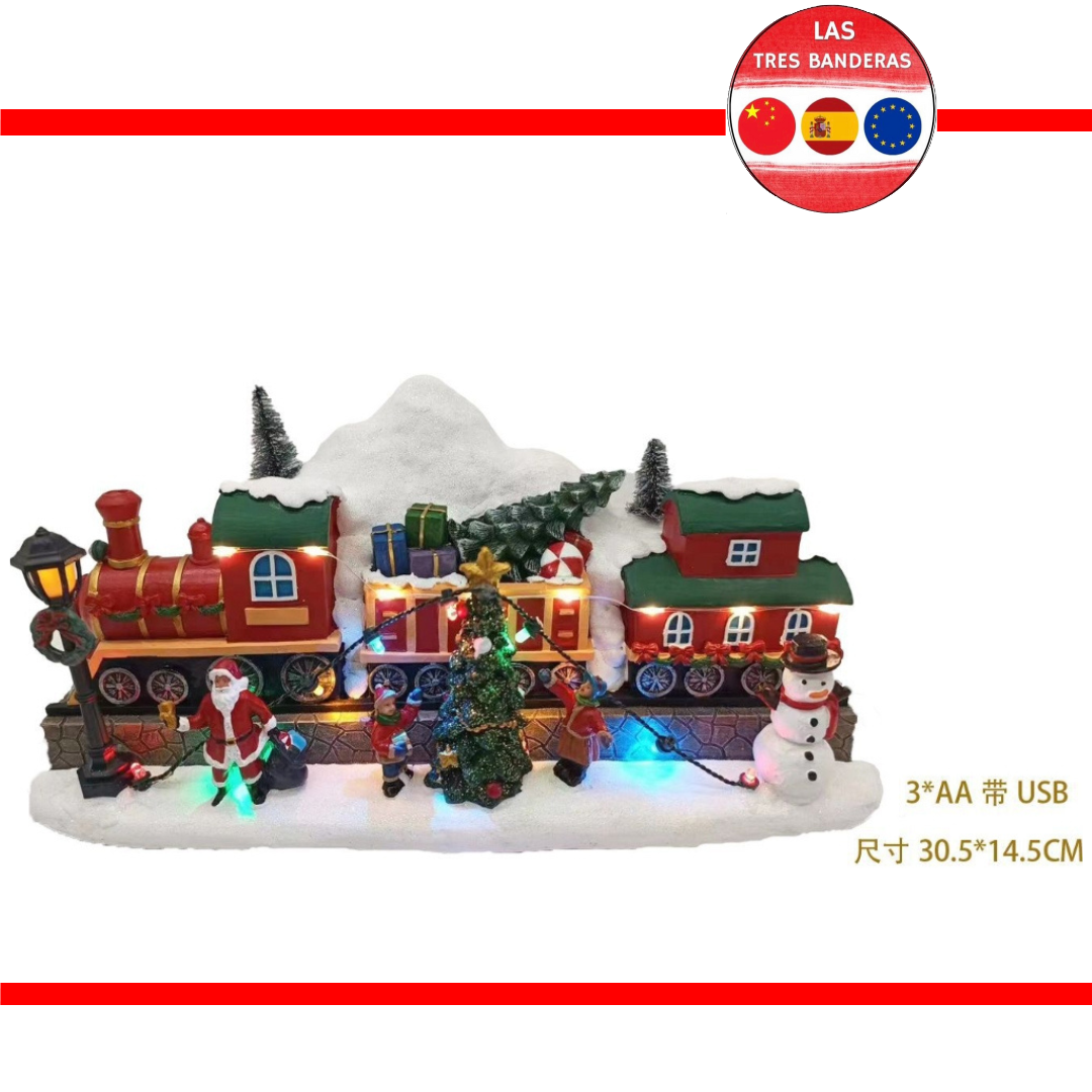 TREN REGALO NAVIDENO LUZ 213
