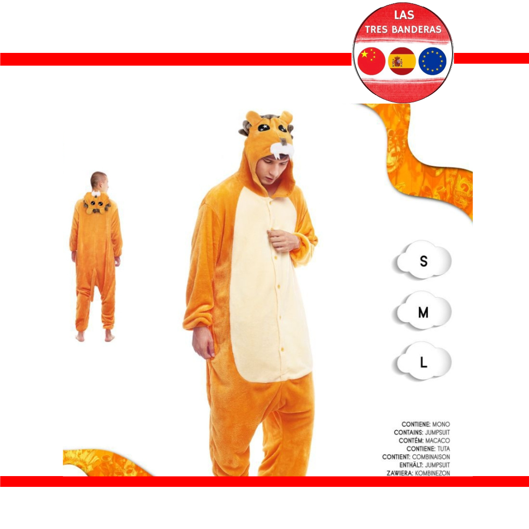 DISFRAZ PIJAMA LEON S