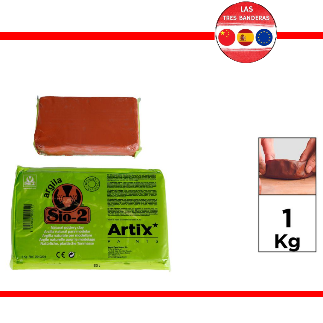 ARCILLA ROJA MODELAR 1KG (2201) 176