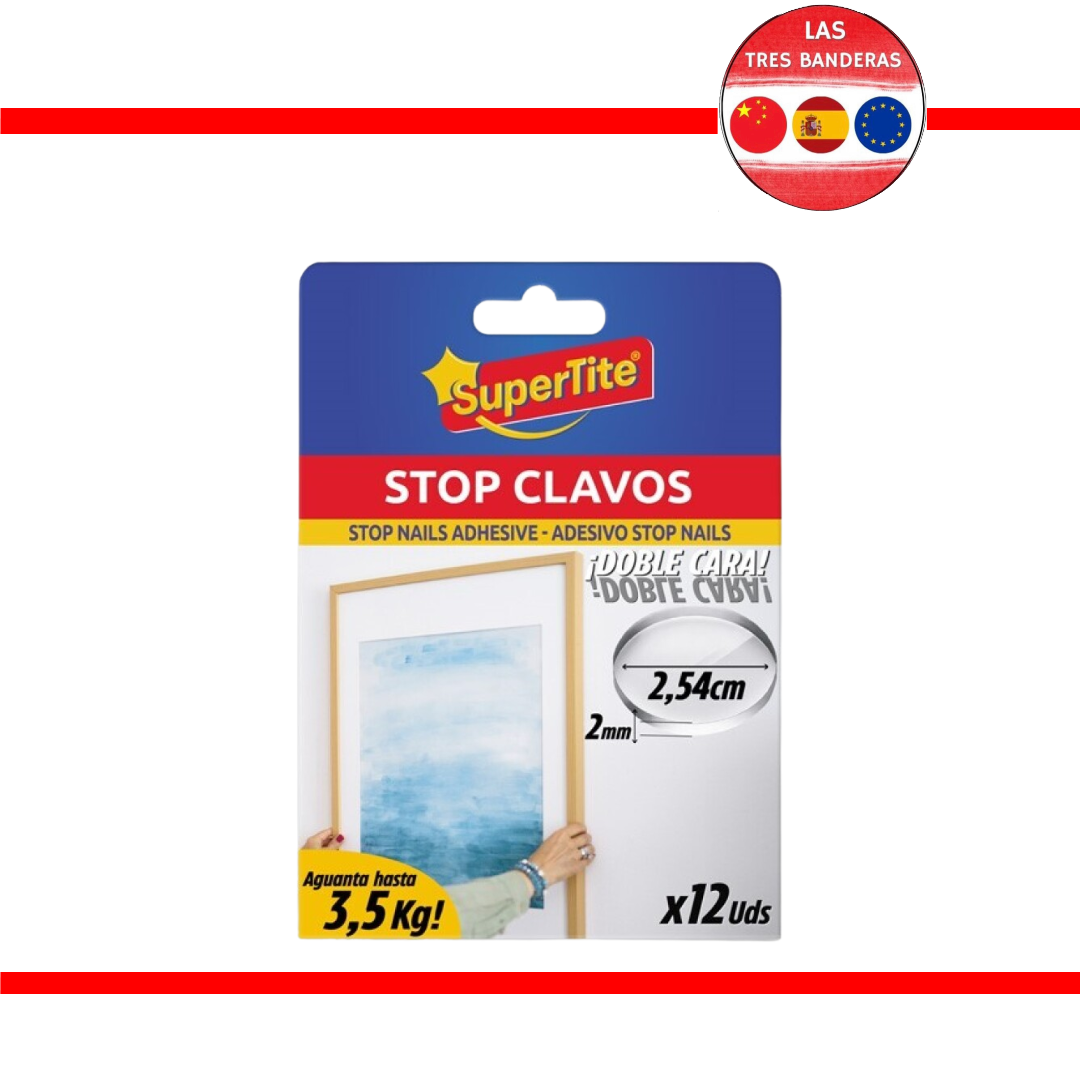 STOP CLAVOS CIRCULO/CUADRADO