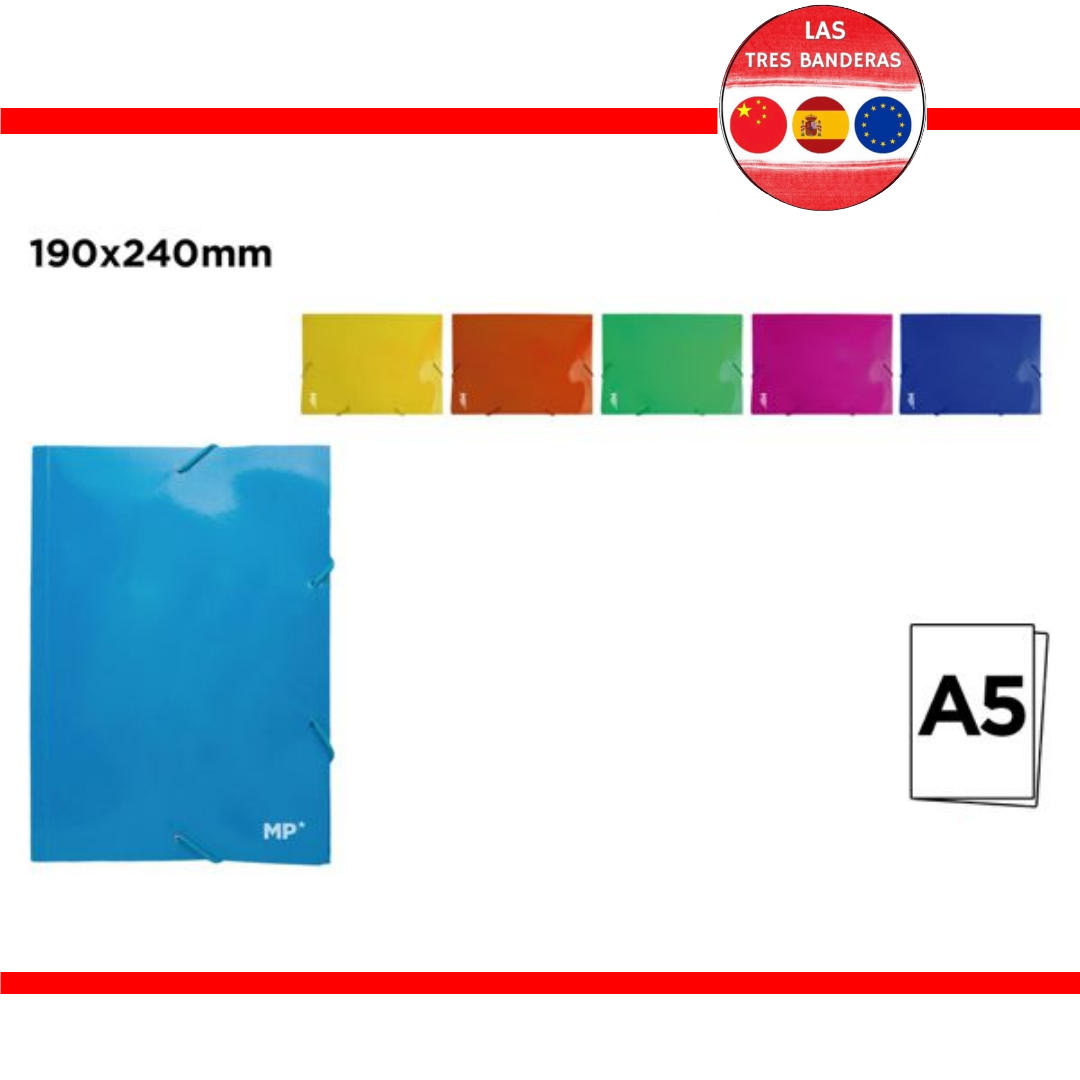 CARPETA CARTON COLOR A5