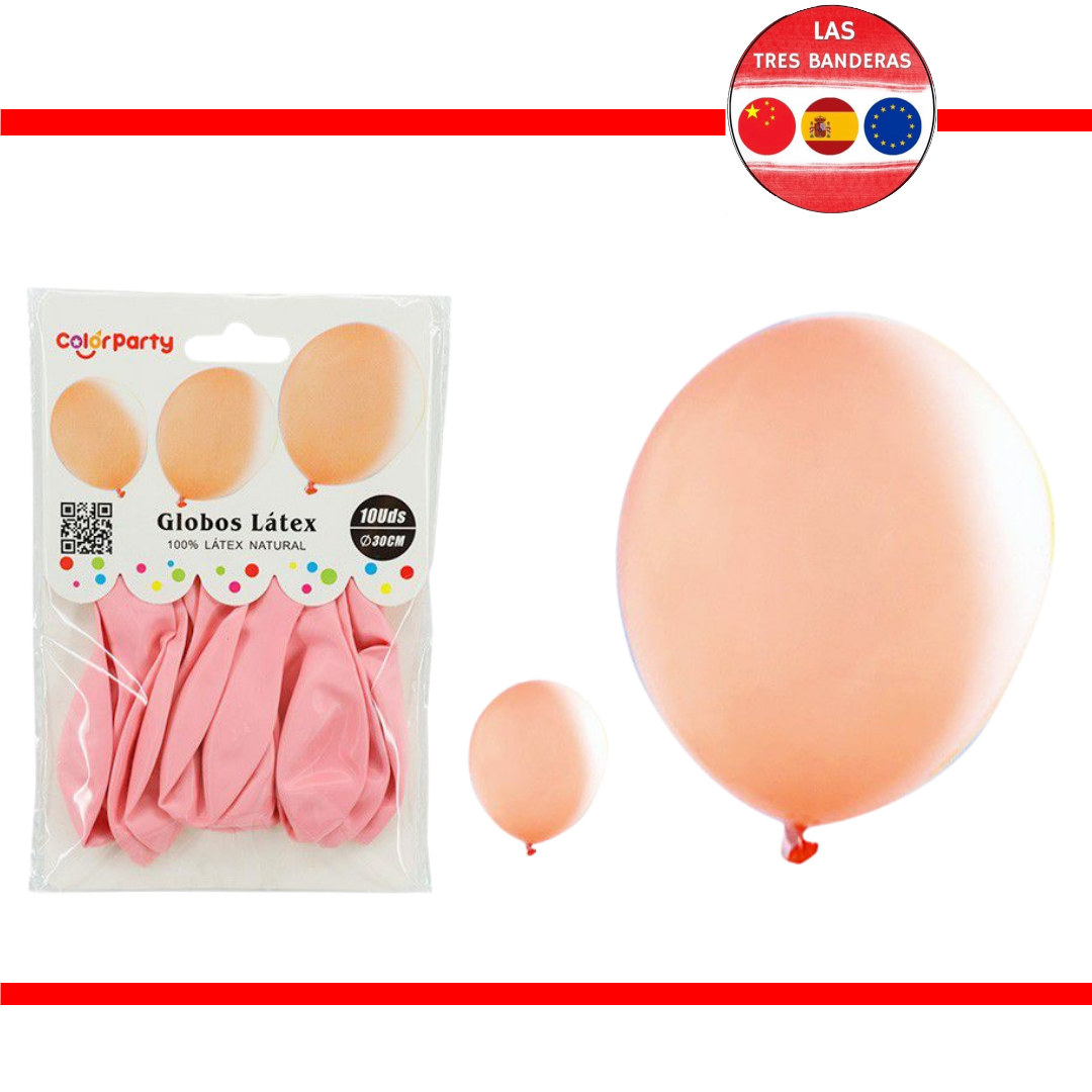 10 GLOBO ROSA