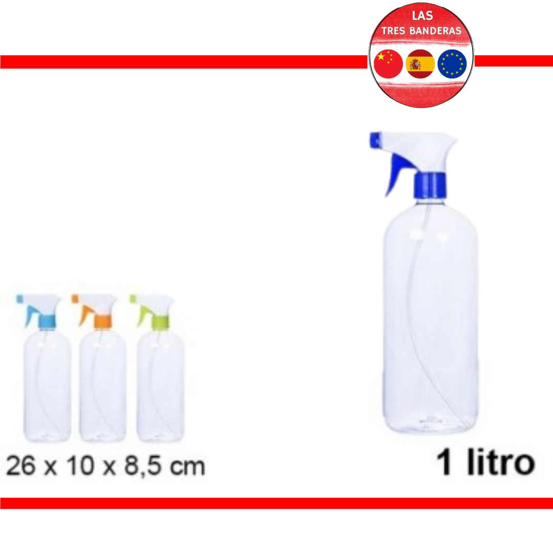 PULVERIZADOR 1L TRANSP.