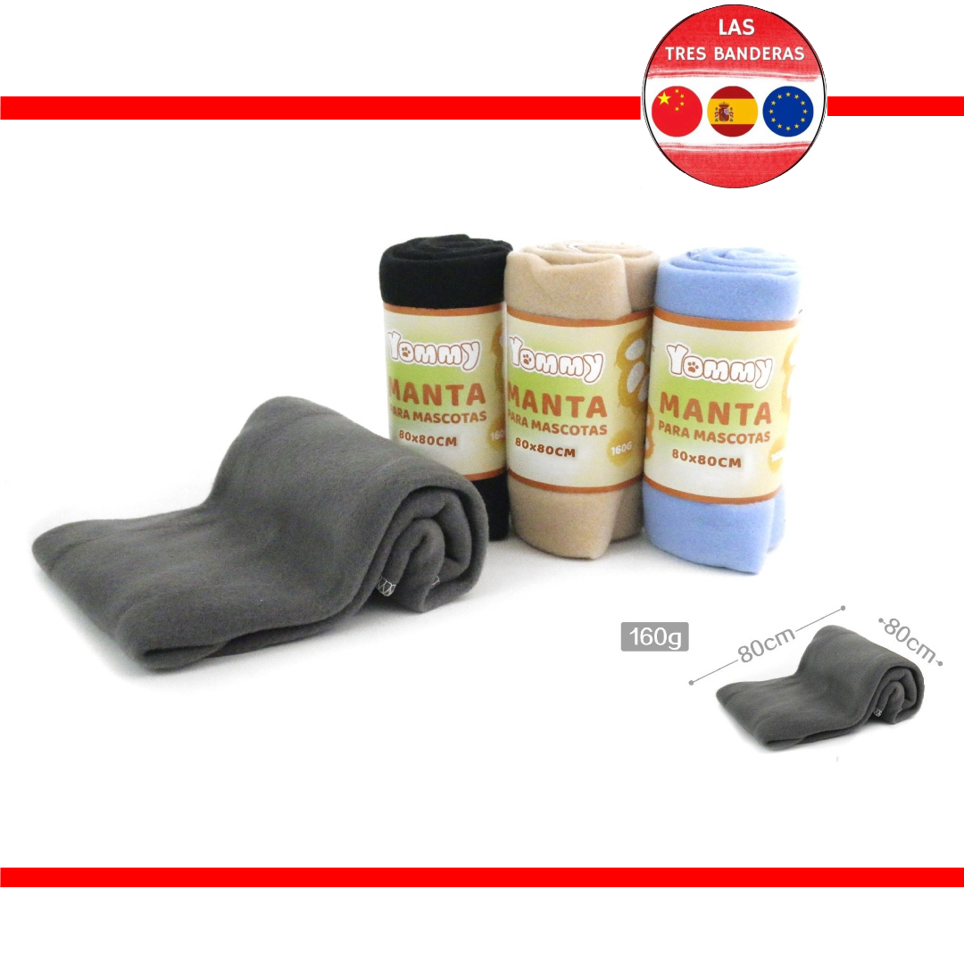 MANTA MASCOTAS 80*80CM