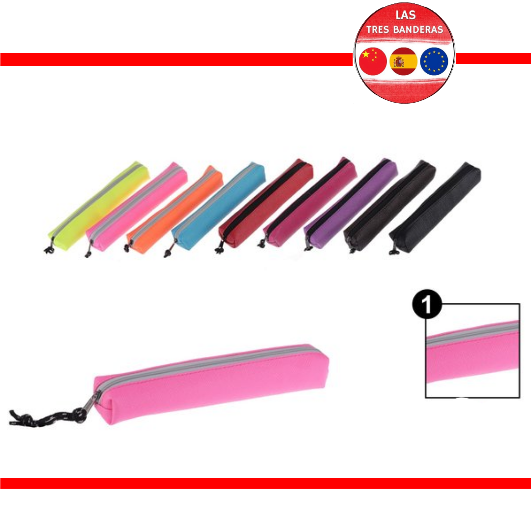 ESTUCHE PLUMIER REDONDO 19X5X5CM