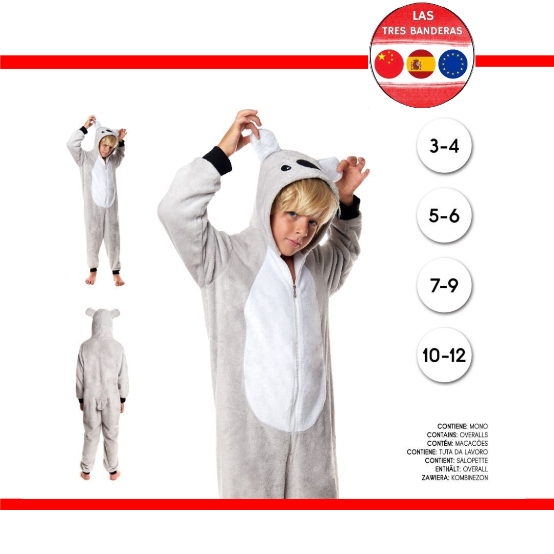 DISFRAZ PIJAMA KOALA