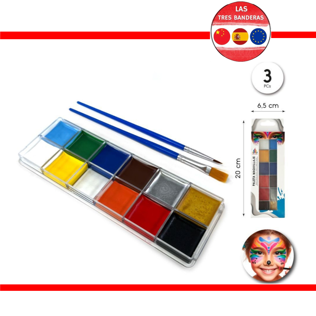 PALETA MAQUILLAJE 12 COLORES