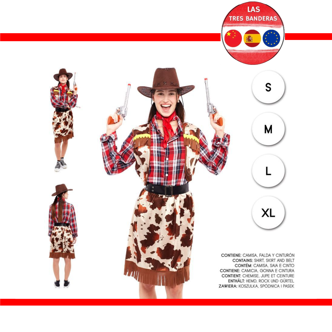 DISFRAZ VAQUERA