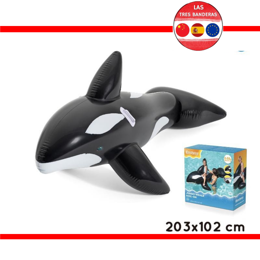 FLOTADOR HINCHABLE ANIMAL 203*102CM
