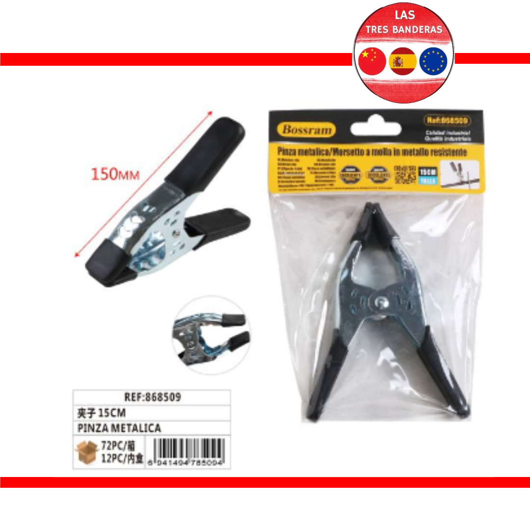 PINZA METALICA 15CM
