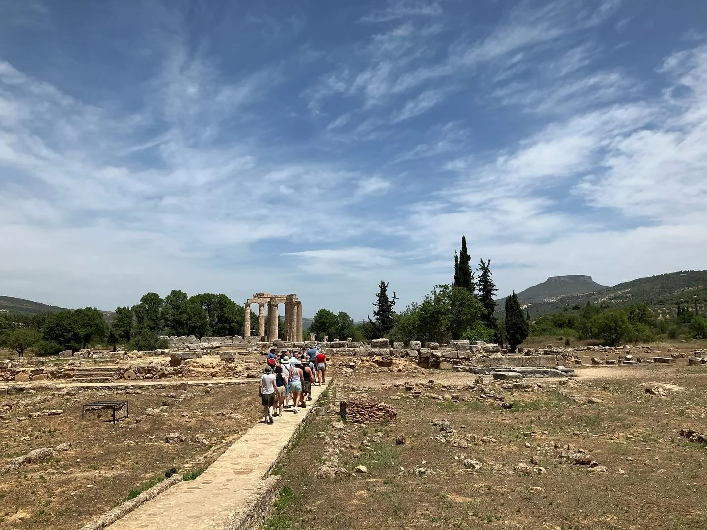 Temple of Zeus in Ancient Nemea