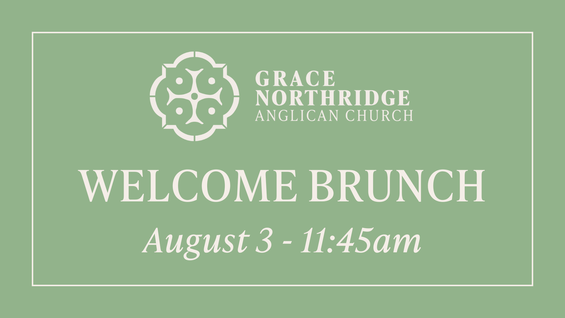 Welcome Brunch