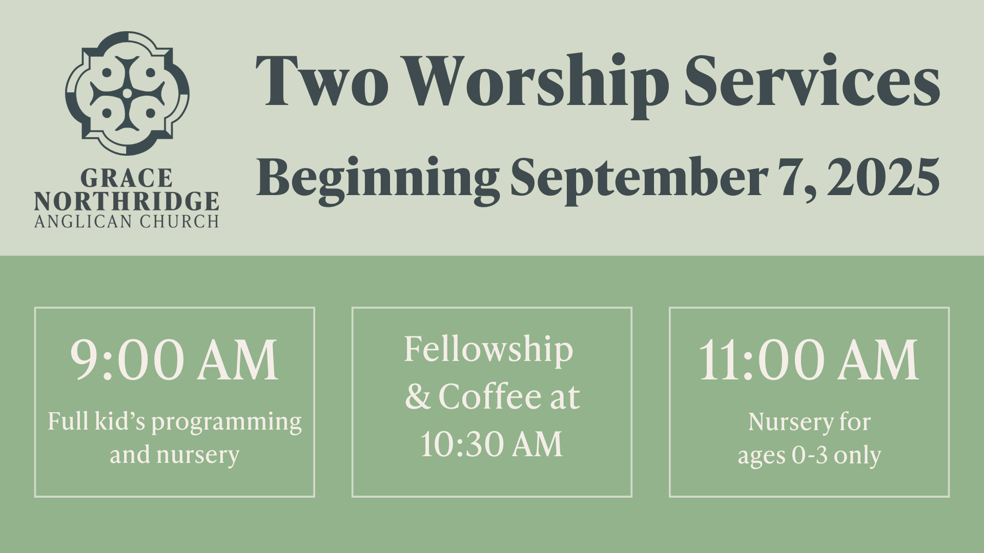 Moving to Two Services