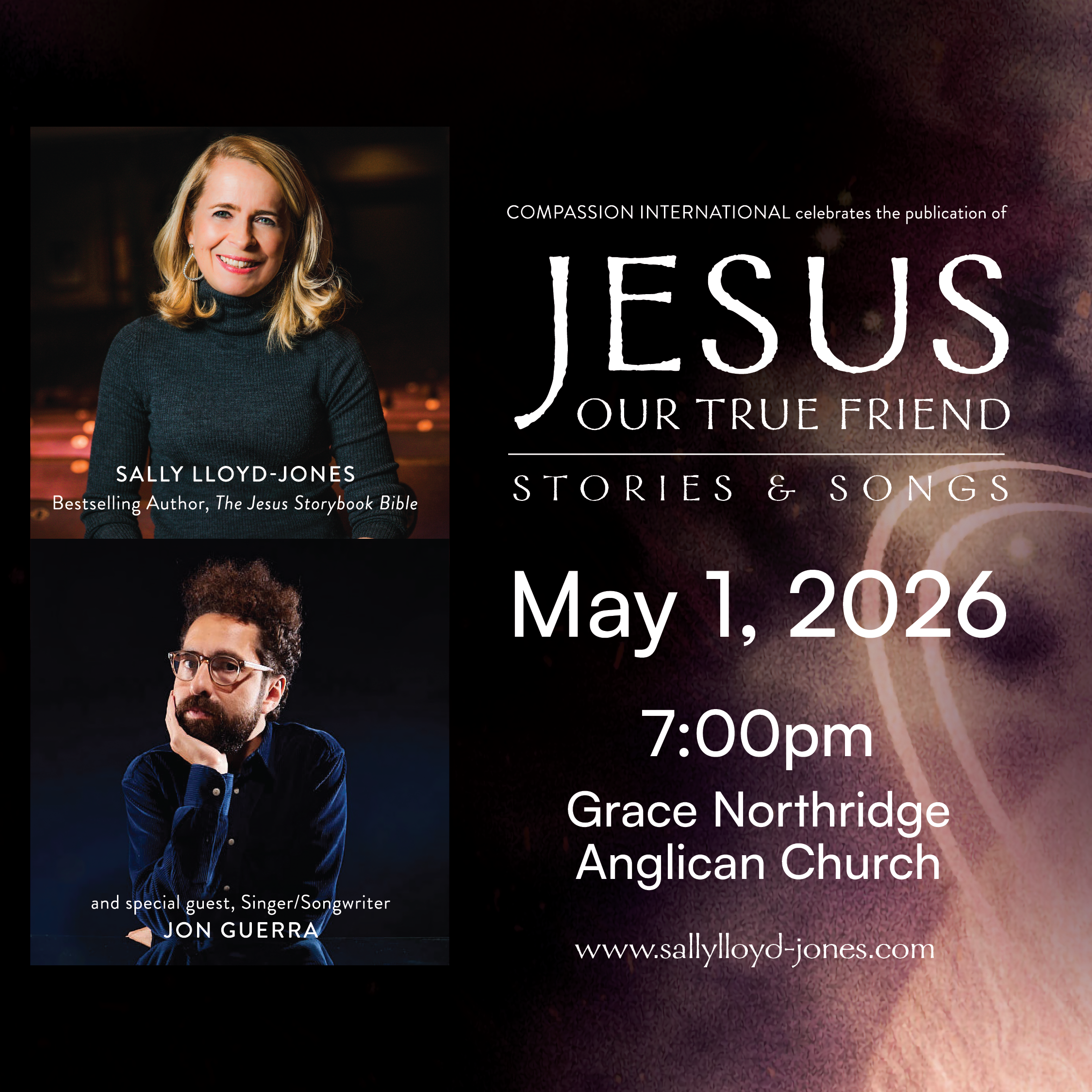 Jesus Our True Friend - with Sally Lloyd-Jones and Jon Guerra