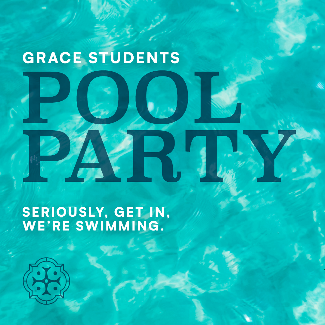 Grace Students Pool Party: High School