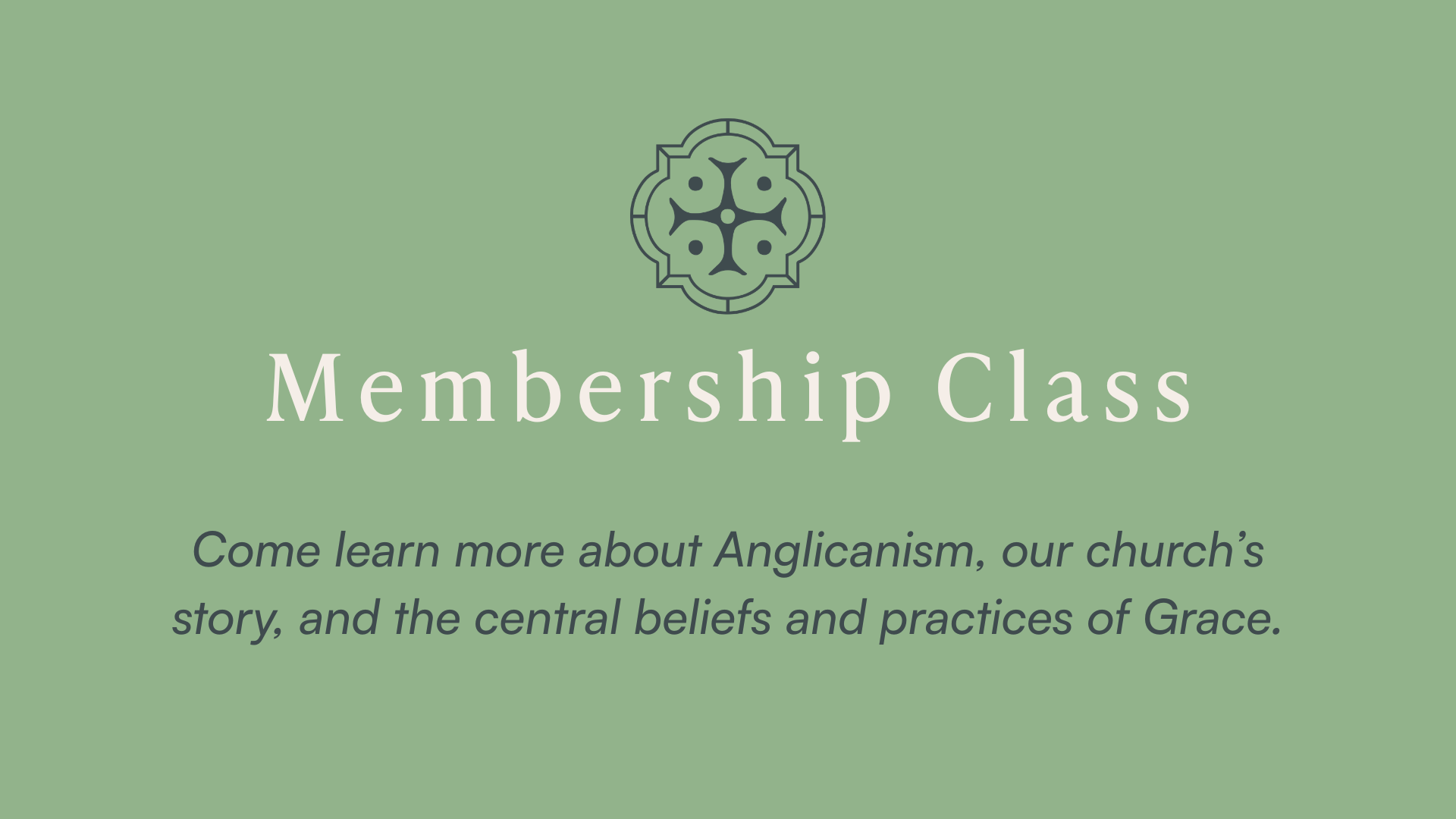 Membership Class