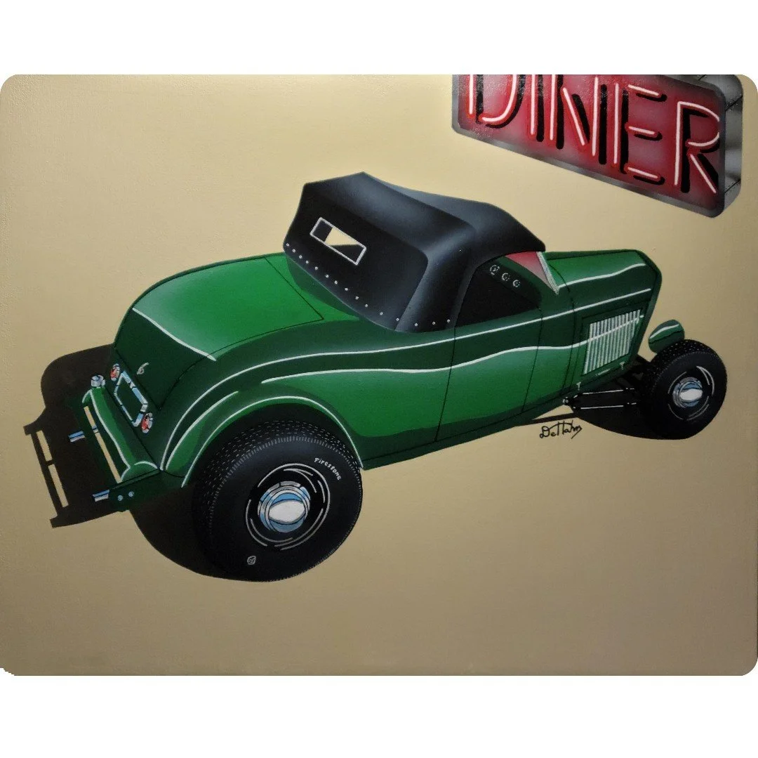 32 Ford Roadster Car Painting