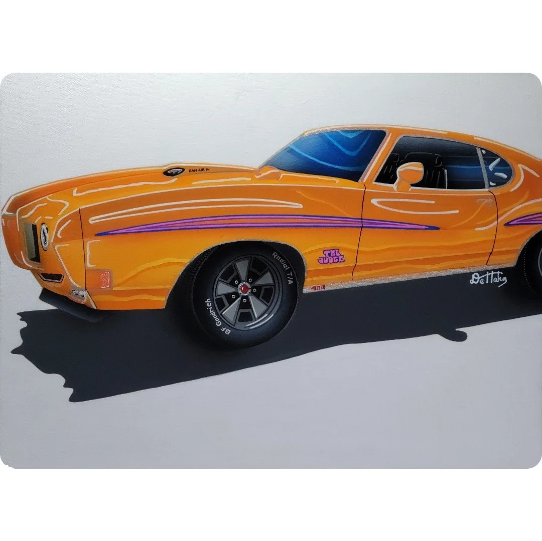 GTO 70 Judge Car Painting