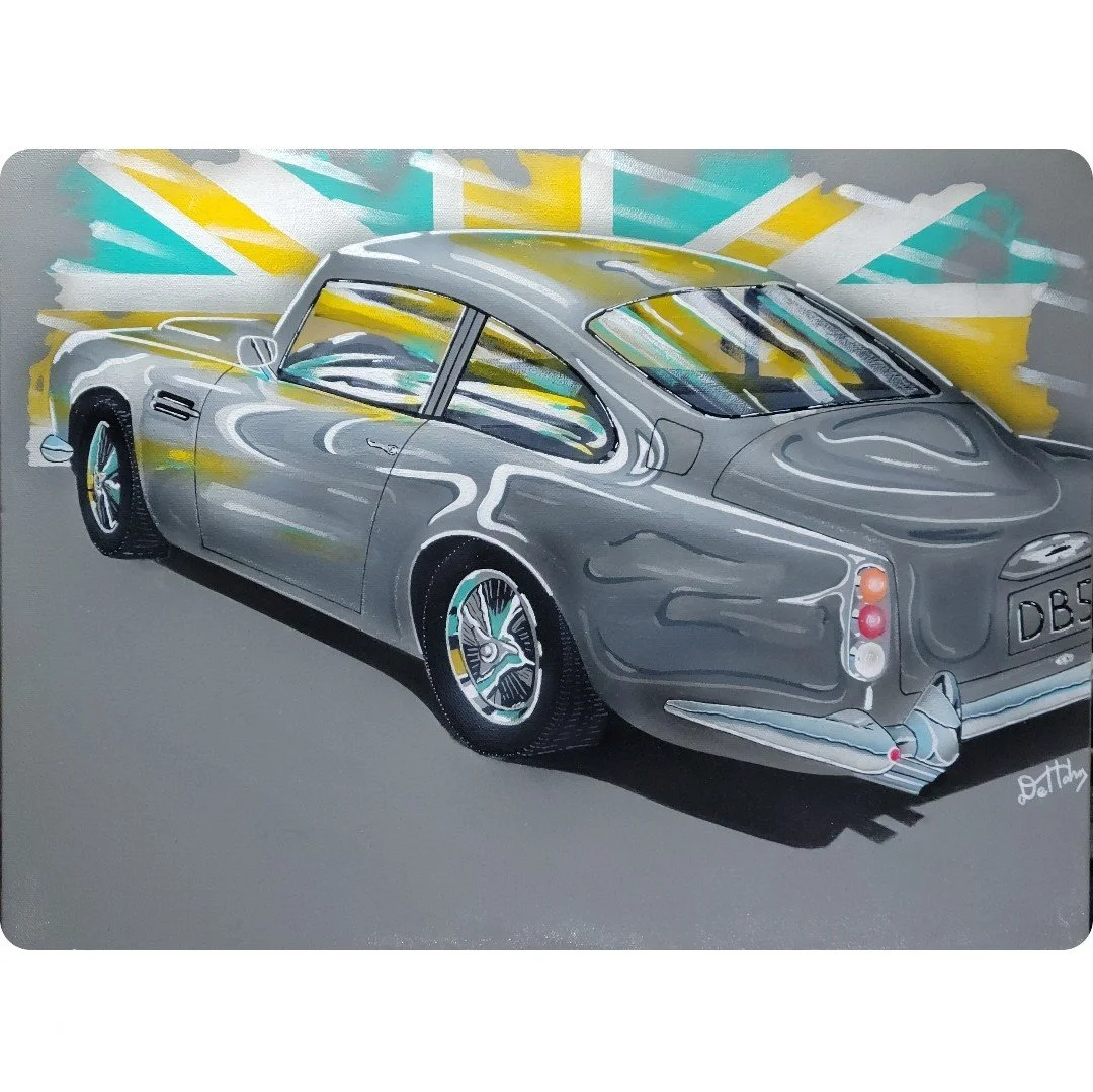 Aston Martin 1964 DB5 Car Painting
