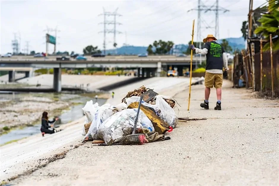 LA Climate Week Liquid Death x 5 Gyres TrashBlitz Cleanup