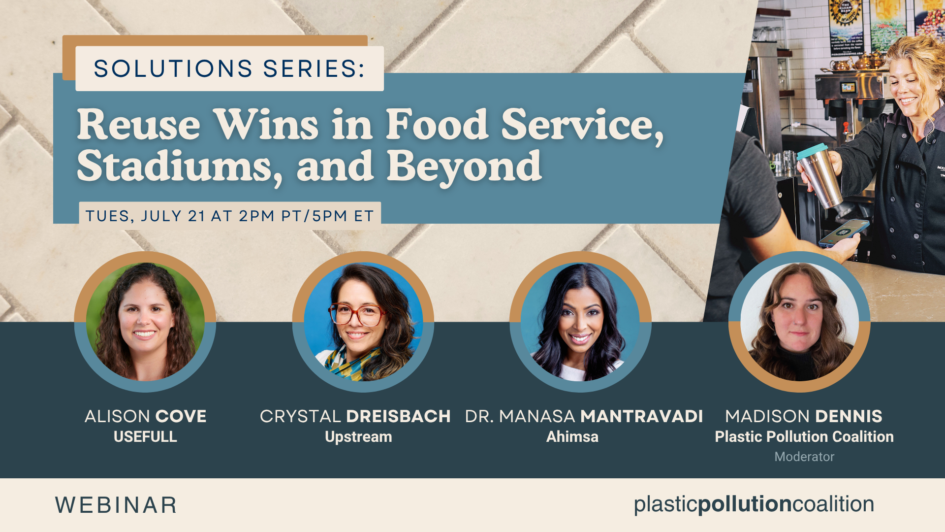 PPC Webinar | Solution Series: Reuse Wins in Food Service, Stadiums, and Beyond