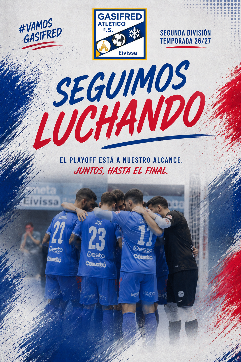 Seguimos apuntando al play off.
